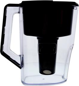 img 4 attached to 💧 Tier1 2.5L Alkaline Water Pitcher with Multi-Stage Filtration & BPA Free Material - 1 Filter Included