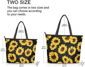 img 2 attached to Handbag Totes Shoulder Zippered Pattern Women's Handbags & Wallets in Shoulder Bags