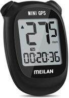 🚴 meilan m3 mini gps bike computer - wireless bike odometer & speedometer | waterproof cycling computer with lcd backlight display for men, women, teens | outdoor cycling essential logo