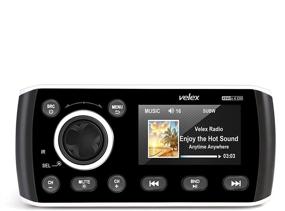 img 4 attached to Bluetooth Морской аудио/видео приемник с AM/FM радио, MECH-LESS системой для яхт и активного отдыха.