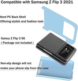 img 1 attached to Slim Case For Samsung Galaxy Z Flip 3