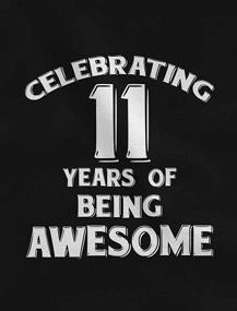 img 3 attached to Years Awesome Birthday T Shirt Medium Boys' Clothing ~ Tops, Tees & Shirts