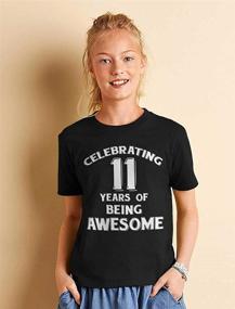 img 1 attached to Years Awesome Birthday T Shirt Medium Boys' Clothing ~ Tops, Tees & Shirts