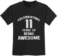 years awesome birthday t shirt medium boys' clothing ~ tops, tees & shirts logo