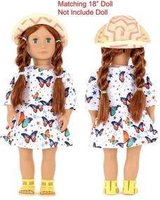 img 1 attached to JESKIDS Matching Dolls Sleeve Outfits: Premium Girls' Dresses Clothing