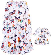 jeskids matching dolls sleeve outfits: premium girls' dresses clothing logo