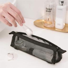 img 2 attached to 🧳 BerSzero Portable Toiletry Cosmetic Organizer: Convenient and Compact Travel Storage Solution