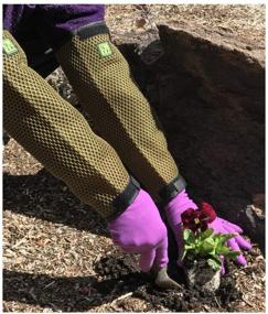 img 2 attached to LYMEEZ 3D Mesh Arm Gaiters: Ultimate Tick Repellent for Gardening