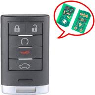 🔑 upgrade your cadillac cts sts with befunny keyless entry car remote smart key fob fcc id: m3n5wy7777a logo