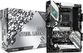 img 1 attached to 💪 ASRock B550 Steel Legend: Unleash the Power of 3rd Gen AMD AM4 Ryzen & Future Ryzen Processors