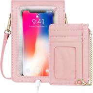 👝 ibfun crossbody cell phone purse: phone wallet bag for women with crossbody cellphone pocket logo