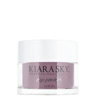 🌸 kiara sky dip d509 warm lavender dipping powder - 1 oz: a luxurious nail experience! logo