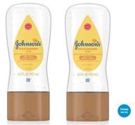 johnson's baby oil gel with shea & cocoa butter 6.5 fl oz - pack of 2 logo