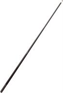 🎱 mizerak 58" composite matte black cue: warp-resistant with 13mm fiber ferrule and leather tip логотип