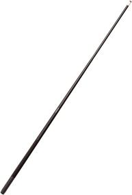 img 2 attached to 🎱 Mizerak 58" Composite Matte Black Cue: Warp-Resistant with 13mm Fiber Ferrule and Leather Tip