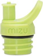 mizu - signature sports cap, various colors, compatible with m5, m8, and v8 water bottles, bpa-free логотип