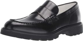 img 4 attached to 💼 Classic and Stylish: Calvin Klein Fletcher Loafer Leather Men's Shoes