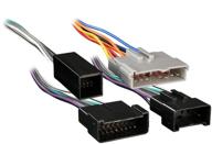 🔌 metra 70-5514 amp bypass radio wiring harness system logo