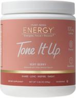 🔋 energy boosting pre workout powder for women - 28 servings - caffeine & electrolytes for enhanced energy and focus - non-dairy gluten free, kosher, non-gmo - very berry flavor - 10g protein logo