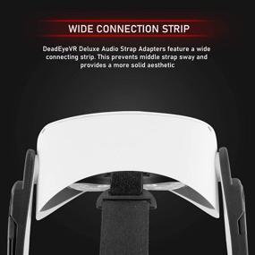 img 1 attached to Черный набор адаптеров DeadEyeVR Deluxe Audio Strap для Oculus Quest 2 DAS FrankenQuest - улучшенный SEO