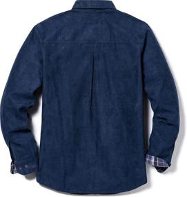 img 4 attached to 🧥 Men's Brushed Flannel Jackets with Sleeves by CQR - Enhanced Clothing for Better SEO