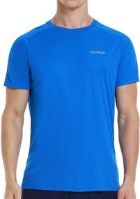 img 3 attached to Moisture Wicking Athletic T Shirt Workout Men's Clothing