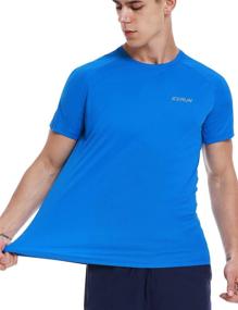 img 2 attached to Moisture Wicking Athletic T Shirt Workout Men's Clothing