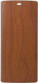 img 2 attached to 🪟 DALIX Wood Vinyl Vertical Blinds Repair Set - Walnut 82.5" High Window Parts - Pack of 5