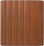 🪟 dalix wood vinyl vertical blinds repair set - walnut 82.5" high window parts - pack of 5 logo