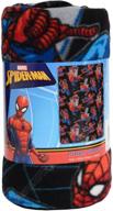 u p d inc spiderman fleece blanket logo