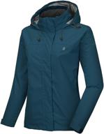 🧥 women's windbreaker rain coat by little donkey andy logo
