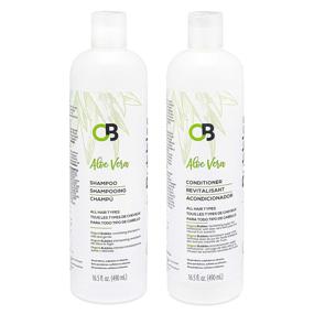 img 4 attached to Organic Bubbles - Aloe Vera Shampoo & Conditioner: Promoting Hair Growth, Health & Shine (490ml)