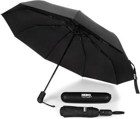 img 4 attached to ☂️ HERO Travel Umbrella: Ultimate Windproof Protection, Portable Design