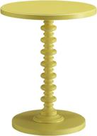 acme furniture 82802 acton side table review: vibrant yellow, perfect size logo