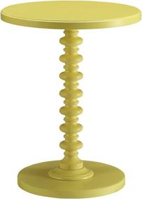 img 3 attached to ACME Furniture 82802 Acton Side Table Review: Vibrant Yellow, Perfect Size