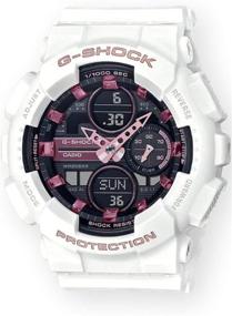 img 4 attached to G Shock GMAS140M 7A White Pink