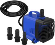 🔥 knifel submersible pump 800gph: ultra quiet, dry burning protection, 10ft high lift for fountains, hydroponics, ponds, aquariums & more logo