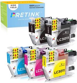 img 4 attached to 🖨️ Replacement Ink Cartridges for MFC J491DW and MFC J497DW (2-Pack)