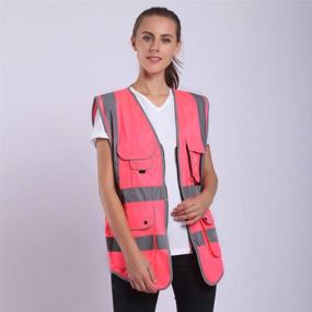 img 1 attached to 🚧 Enhanced Safety in Construction: Medium Reflective Visibility Pockets