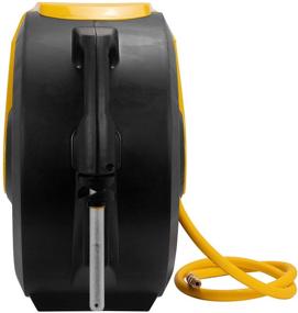 img 2 attached to 🔌 DeWalt DXCM024 0345 Automatic Retraction Enclosed: Hassle-Free Power Air Hose Reel