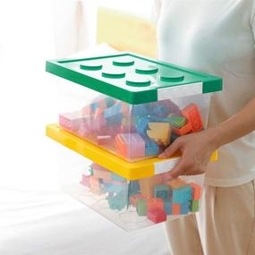 img 2 attached to LUCKY GO Toy Storage Organizer Bins Furniture