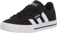 👟 adidas daily skate boys' shoes: stylish black and white sneakers logo