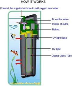 img 2 attached to COODIA Internal Aquarium Submersible Disinfection