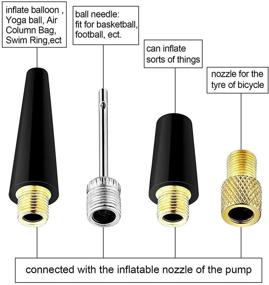 img 1 attached to 🚲 Flammi Bike Tire Valve Adapter Inflation Kit – Convenient Air Pump Accessories for Standard Pump or Air Compressor