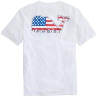 vineyard vines short sleeve americana t shirt logo