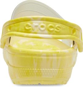 img 3 attached to Crocs Classic Translucent Unisex Mules & Clogs: Comfortable Men's Shoes