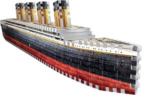 img 3 attached to 🚢 Titanic 440-Piece 3D Wrebbit Jigsaw Puzzle