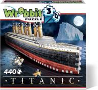 🚢 titanic 440-piece 3d wrebbit jigsaw puzzle logo