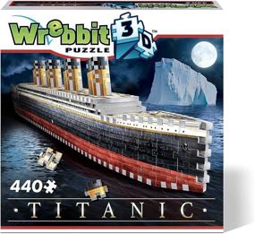 img 4 attached to 🚢 Titanic 440-Piece 3D Wrebbit Jigsaw Puzzle