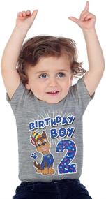 img 1 attached to Official Patrol Birthday Toddler T Shirt Boys' Clothing